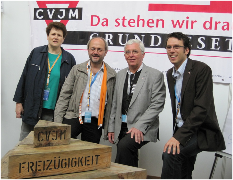 Volkmar Klein beim CVJM